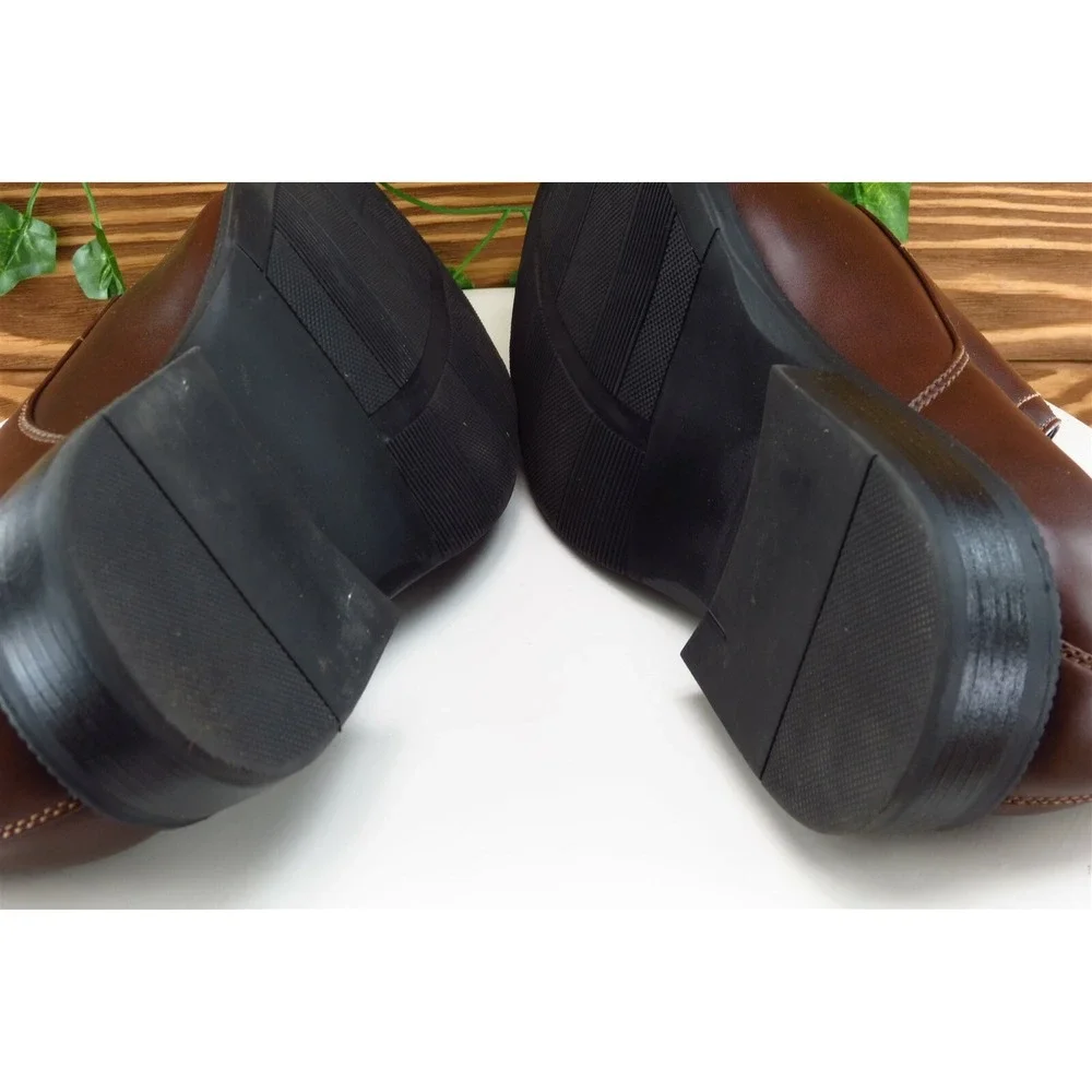 Alfani Shoes Sz 11 M Brown‎ Derby Oxfords Leather Men adam